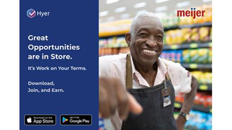 Meijer Taps Into the Gig Economy Hyer
