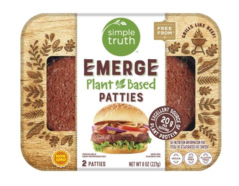 Kroger Unveils Plant-Based Meat Private Brand