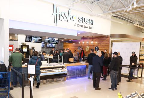 Meijer Introduces In-Store Sushi & Craft Beer Bar Hissho Sushi