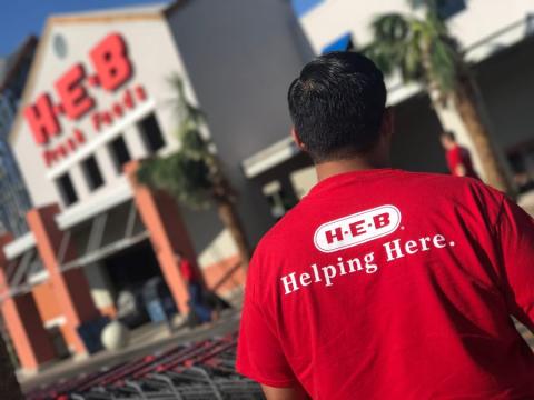 Progressive Grocer HEB helping