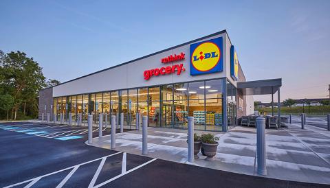 The German discount grocer is investing heavily in supply chain