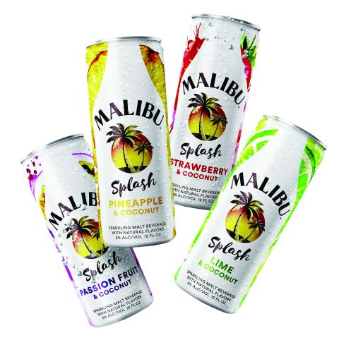 Alcoholic Beverages Answer the Call During Abnormal Times Malibu Splash