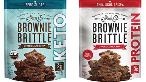 Sheila G's Brownie Brittle now offers Keto and Protein varieties.