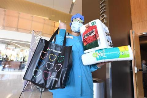 H-E-B and other grocers also offer rewards to healthcare workers