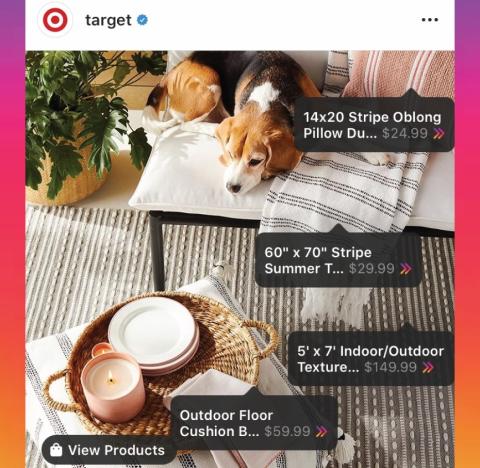 Target Turns Instagram Into Another Storefront
