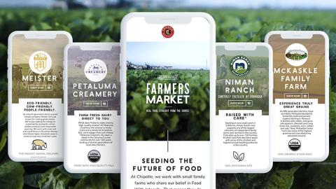Chipotle Launches Virtual Farmers Market