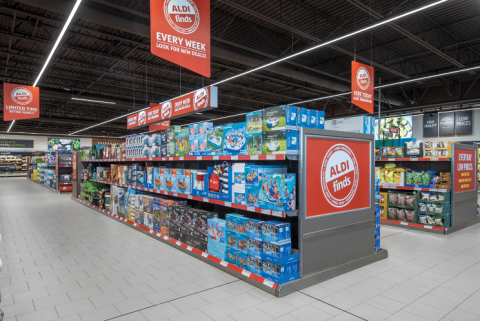 Opportunistic purchases of products, promoted as “Aldi Finds,” are a key element of the retailer's merchandising strategy and provide a treasure-hunt aspect to the store experience.