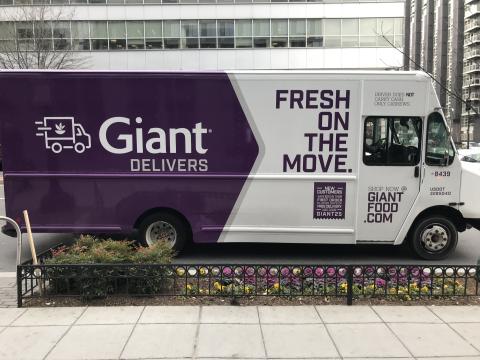 Giant Food Expands Grocery Delivery Options