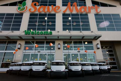 Save Mart Debuts Contactless Robotic Grocery Delivery Starship Technologies
