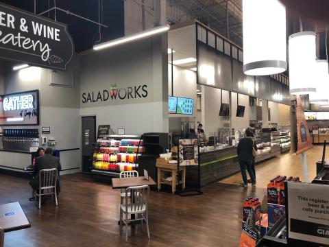 Saladworks Opens Restaurant at The Giant Co. Store