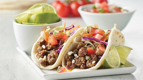 Hormel Ingredient Solutions has been working on plant-based meat products that include fully cooked crumbles available in various flavors.
