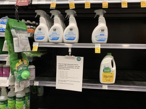 Grocery Shoppers Are Stockpiling, Again