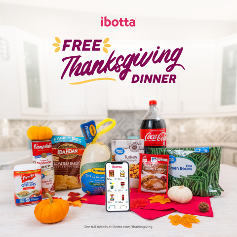 Ibotta Teams With Walmart on Free Thanksgiving Meal Giveaway Campbell's Butterball Coca-Cola