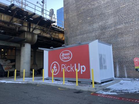 Jewel-Osco Parking Lot Kiosk Takes Curbside to the Next Level