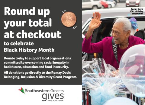 Southeastern Grocers Marks Black History Month With Donations Romay Davis Belonging, Inclusion and Diversity Grant Program