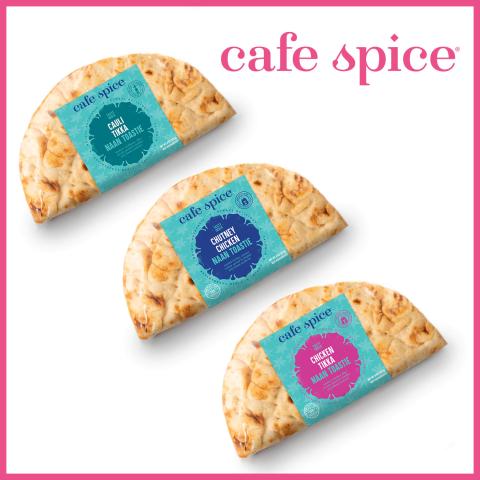 Café Spice Naan Toasties