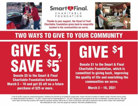 Smart & Final Launches Its Fundraising Campaign