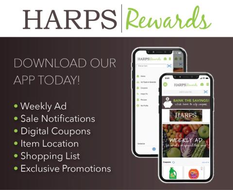 Harps Adds a Digital Touch to Its Rewards Program