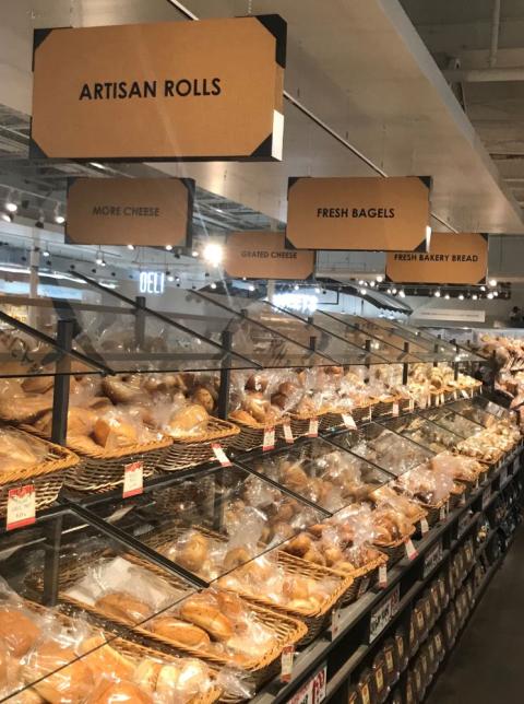 a display in a store