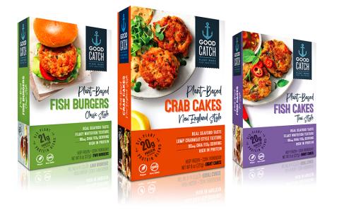 Plant-Based Seafood Brand Secures $26M in Funding Round Good Catch Gathered Foods Louis Dreyfus Co.