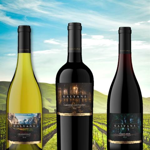 Albertsons Rolls Out Kalyana Sustainable Wines Private Label