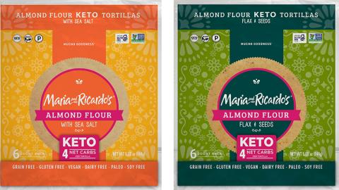 Maria and Ricardo’s Almond Flour Keto Tortillas
