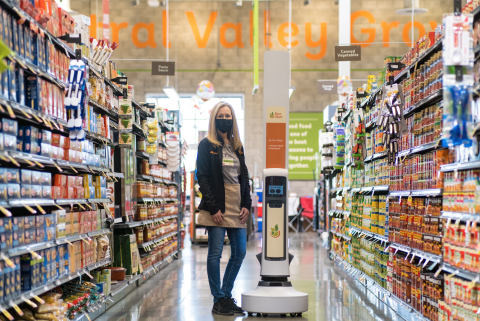 Robots Now Traversing Save Mart's Aisles Simbe Robotics Tally