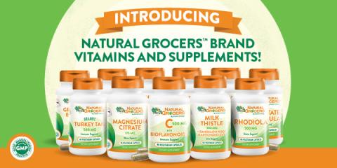 Natural Grocers Launches Private Brand Vitamins and Supplements
