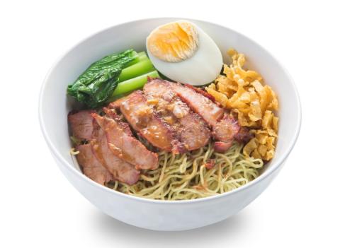 a bowl of food on a plate