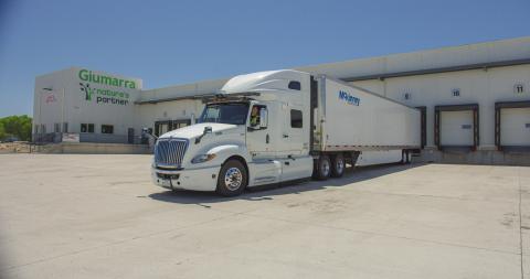 Produce Company, Wholesaler Take Part in Autonomous-Truck Pilot AWG Giumarra Cos. TuSimple
