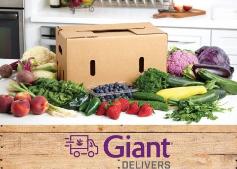 Giant Food to Deliver Local Produce Boxes