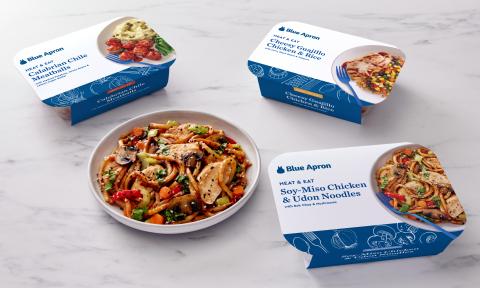 Blue Apron Adds Heat & Eat Products
