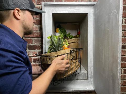 The Return of 'Milk Door' for Grocery and Food Delivery