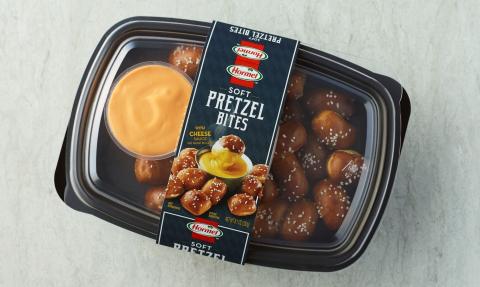 a tray of food