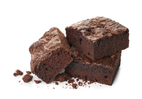a piece of chocolate cake on a plate