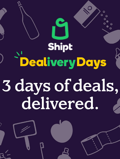 Shipt Debuts “Dealivery Days”