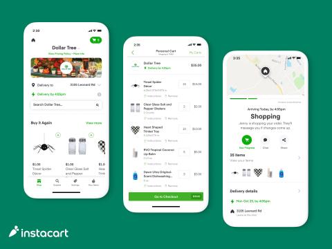 Dollar Tree Launches Instacart Delivery