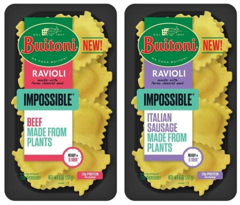 Buitoni Ravioli with Impossible Beef