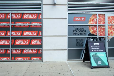 Gorillas Storefront Main Image