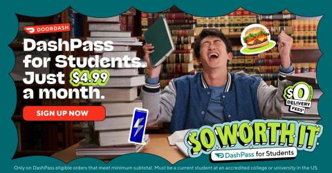 DoorDash Launches DashPass for Students