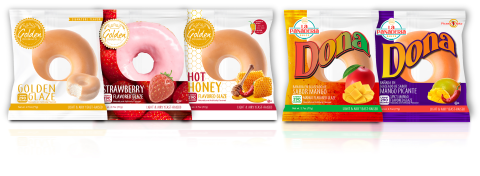 Golden Dough Shelf-Stable Doughnuts Main Image