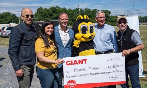 Giant Co. Rodale Institution Check Main Image