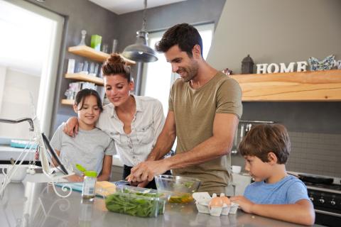 Family Cooking Together Main Image