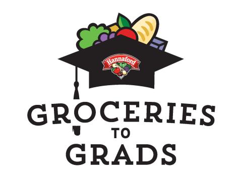 Hannaford Groceries to Grads Logo Main Image