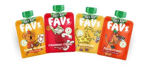 Tree Top FAVs Immunity Fruit Pouches Main Image
