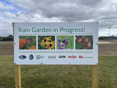 Meijer rain garden