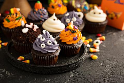 Halloween cupcakes