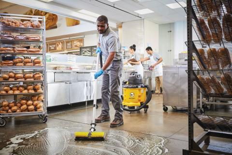 daily cleaning process