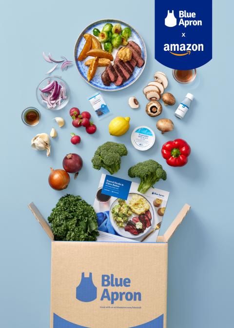 Blue Apron, Amazon
