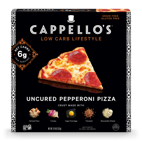 Cappello's Low Card Pepperoni Pizza Main Image